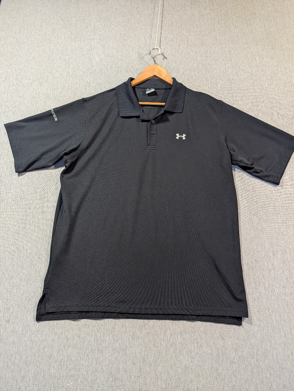 Under Armour LA Kings Polo Shirt Men's XL Black
